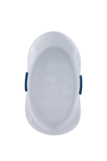 Rubbermaid 1.5 Bushel Capacity Durable Versatile Flex N Carry Portable Flexible Laundry Basket With Convenient Carrying Handles,